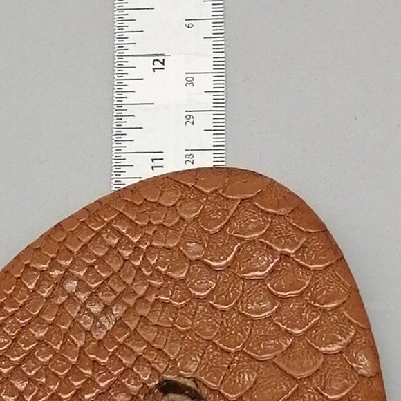 Lane Bryant Womens T Strap Thong Ankle‎ Strap Sandals Tan Leopard Print 10W - Picture 5 of 9